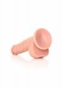 Naturalny penis na mocnej przyssawce dildo  20,5 cm